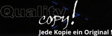 Jede Kopie ein Original !